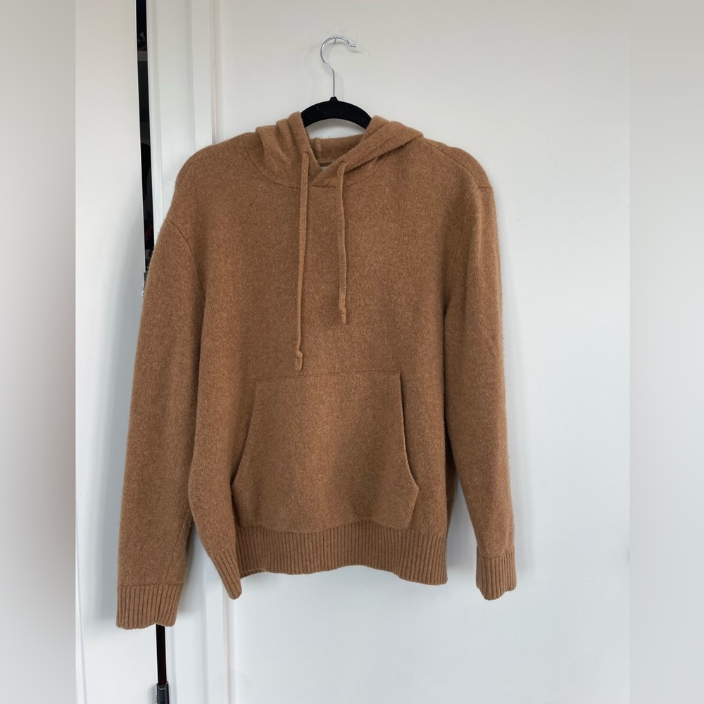 Everlane Tan Merino Wool Lounge Hoodie Size XL